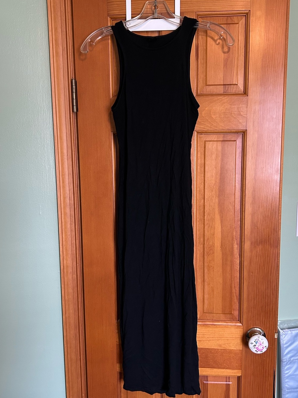 Women’s Black Bodycon Midi Dress